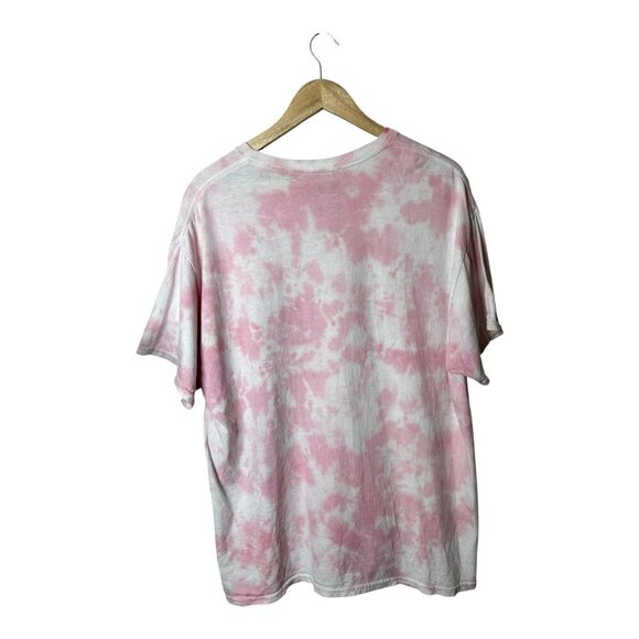 Nirvana Adult XL Vintage 1992 Smiley Face Unique Tie Dye T-Shirt Kurt Cobain - Picture 3 of 4